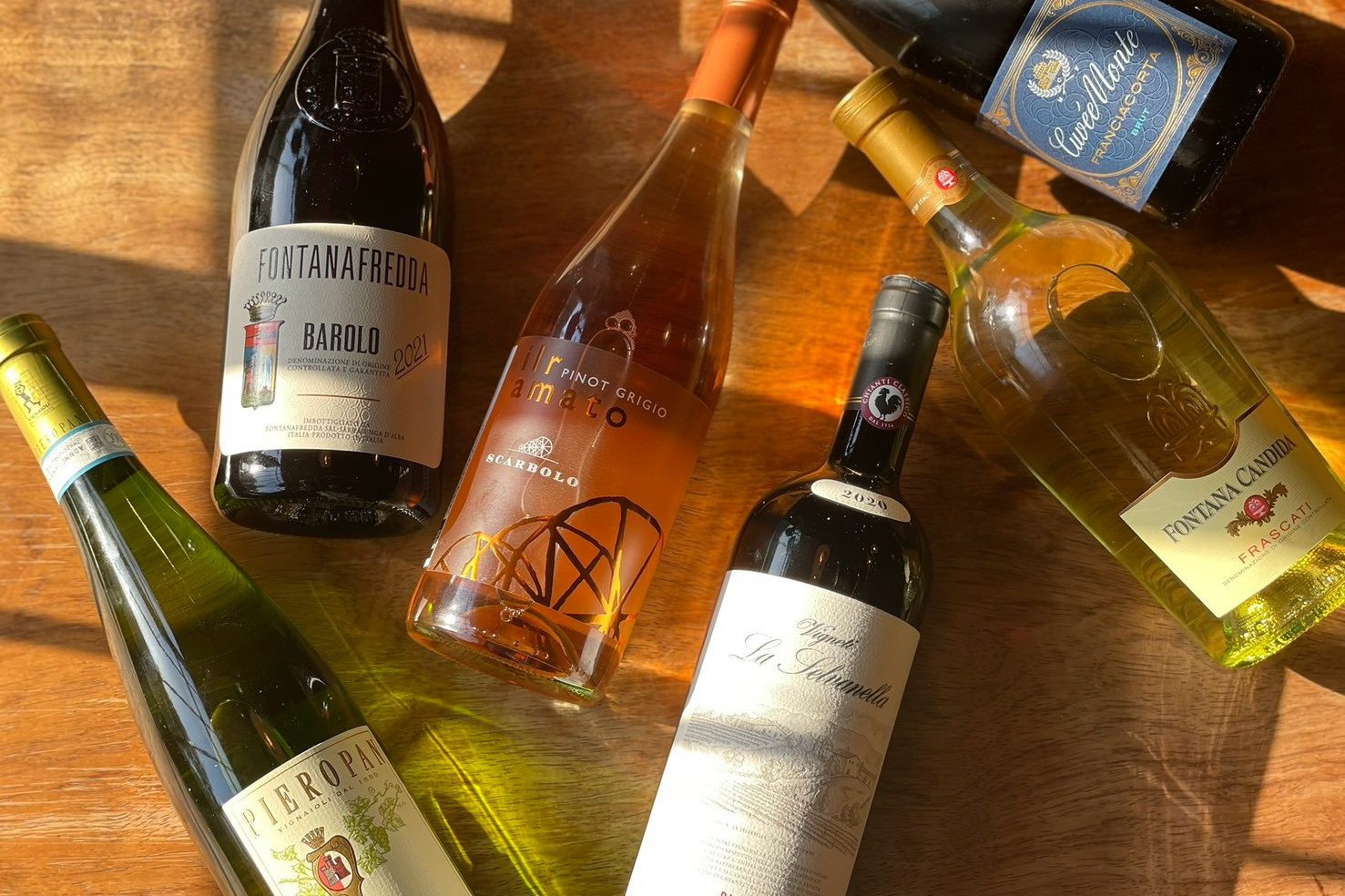 LA TANA でご案内しているイタリアワインのボトル